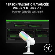 Micro Razer Seiren V3 Chroma Blanc