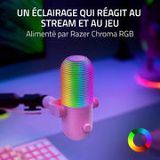 Micro Razer Seiren V3 Chroma Rose