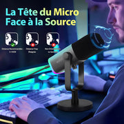 Microphone Fifine AM8 Noir — visuel 3