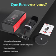 Microphone Fifine AM8 Noir — visuel 8