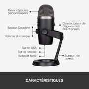 Microphone Logitech Yeti Nano