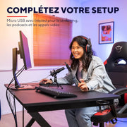 Microphone Trust GXT 232 Mantis Streaming avec trépied Micro Gamer