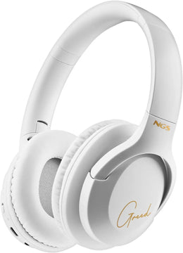 NGS Artica Greed Casque PC Supra-aural sans Fil - Blanc