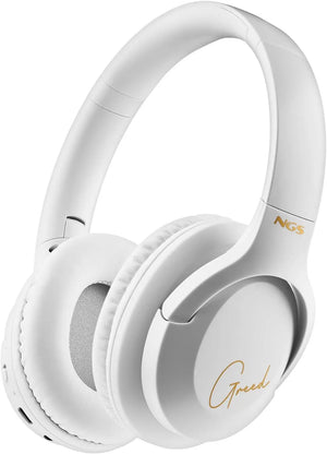 NGS Artica Greed Casque PC Supra-aural sans Fil - Blanc