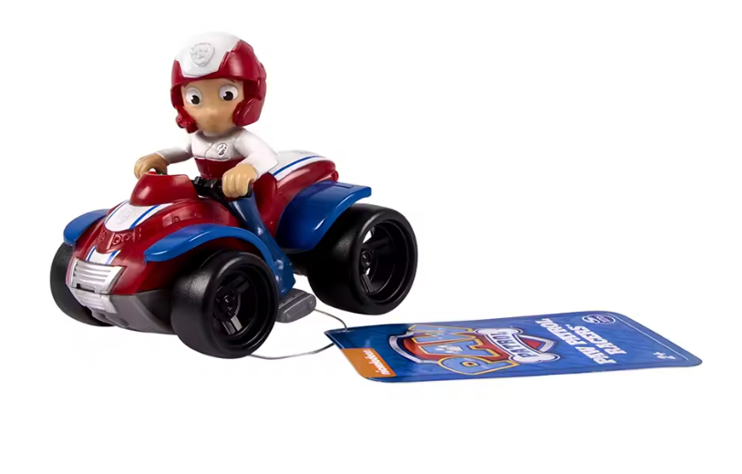Figurine Pat' Patrouille - Paw Patrol - Véhicule Ryder - 7 cm