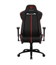Fauteuil gaming ThunderX3 BC7 Air noir et rouge avec logo sur appui-tête