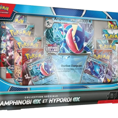 Pokémon - Coffret Collection Spéciale Amphinobi-ex et Hyporoi-ex (8 Boosters)