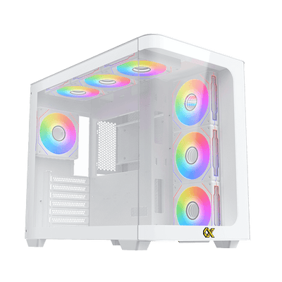 Boîtier PC Xigmatek Pano Blanc - Moyen Tour E-ATX