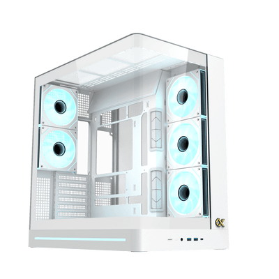Boîtier PC Xigmatek Pano II Air Blanc - Moyen Tour E-ATX