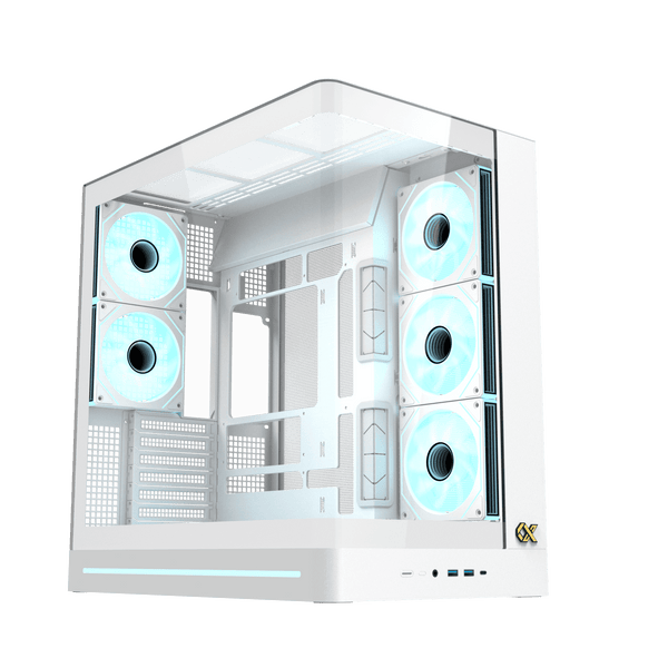 Boîtier PC Xigmatek Pano II Air Blanc - vue principale