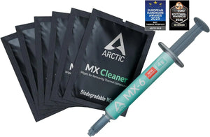 Pate Thermique Arctic MX-6 4g avec nettoyants