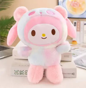 Peluche My Melody Cosplay Cinnamoroll - Peluche Hello Kitty - 20cm
