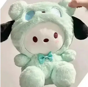 Peluche Pochacco Cosplay Cinnamoroll - Peluche Hello Kitty - 20cm