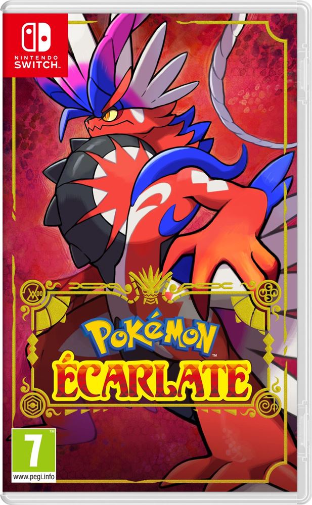 Pokémon Écarlate - Jeu Nintendo Switch neuf - Pixel 404 Orléans