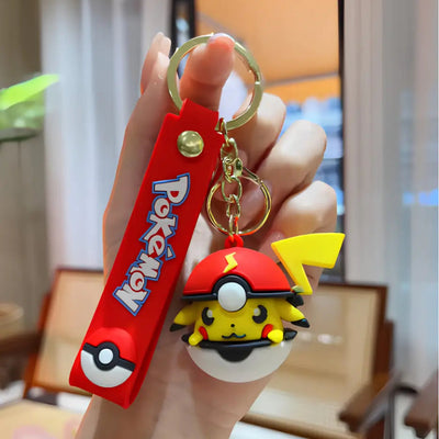 Porte clés Pokemon - Pikachu dans sa Pokéball — dans le même univers que Pokéball Lucario