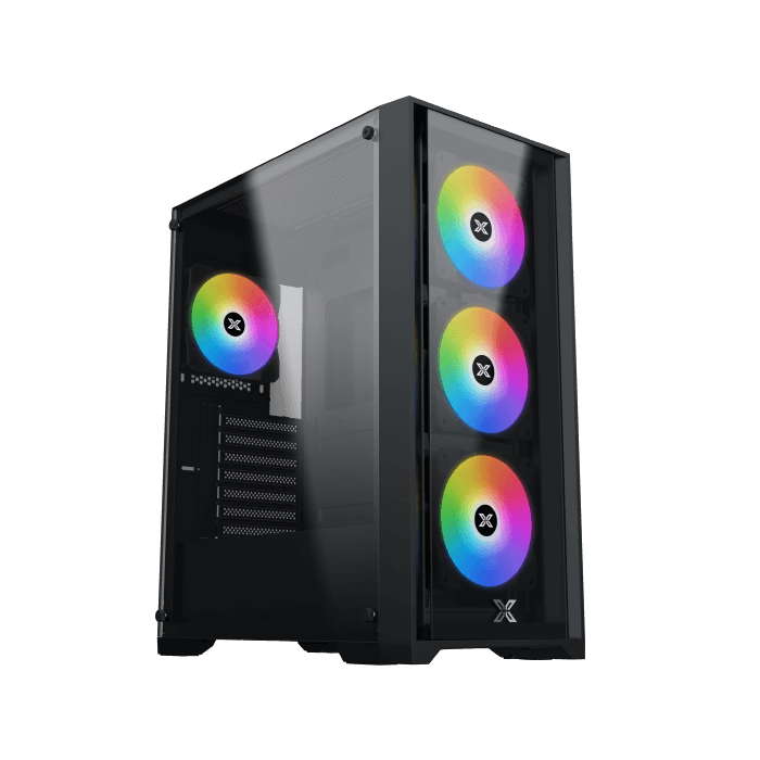 Boîtier PC Xigmatek Quantum Noir - vue principale
