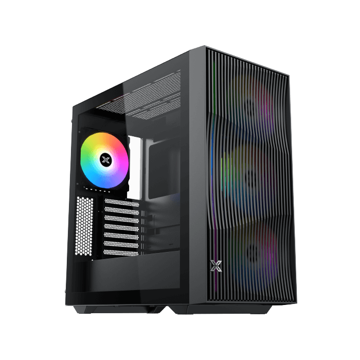 Boîtier PC Xigmatek Radiance Noir - vue principale
