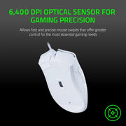 Razer Deathdder Essential Souris Gaming Filaire Blanche