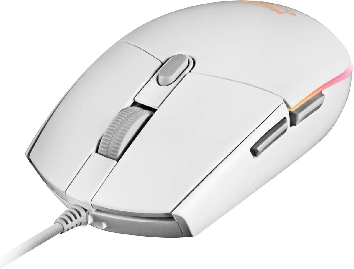 Souris Gaming Filaire Mars Gaming MMG RGB - Blanc 