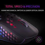 Souris Gaming Sans Fils Mars Gaming MMW3 Noir