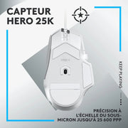 Souris Logitech G502 X Blanc