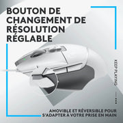 Souris Logitech G502 X Blanc