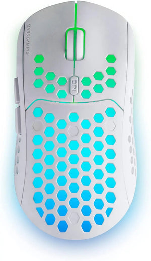 Souris sans fil Gamer Mars Gaming MMW3 Blanc