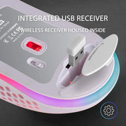 Souris sans fil Gamer Mars Gaming MMW3 Blanc