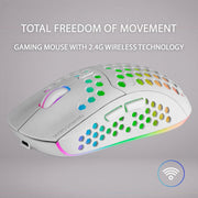 Souris sans fil Gamer Mars Gaming MMW3 Blanc