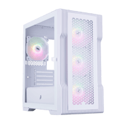 Boîtier PC 1stPlayer T3 Blanc - vue principale - Boîtier