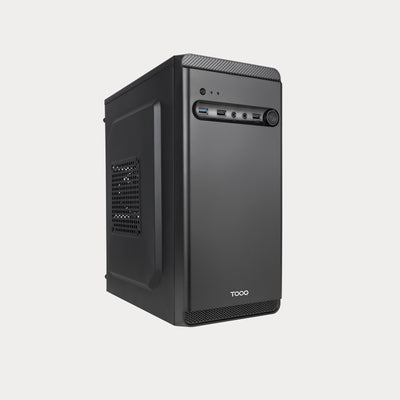 Boîtier PC TooQ TQC-4702U3C-B Noir - Mini Tour Micro-ATX