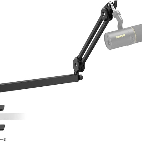 Bras pour Micro à Vis - Noir - Tonor — dans le même univers que Bras de Microphone Professionnel - Noir