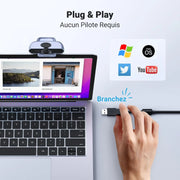 UGREEN Webcam Streaming Full HD 1080P 30FPS