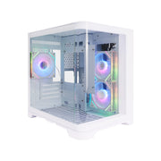 Boîtier PC 1stPlayer UV5 Blanc - vue principale - Boîtier