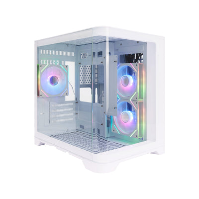 Boîtier PC 1stPlayer UV5 Blanc - Mini Tour Micro-ATX