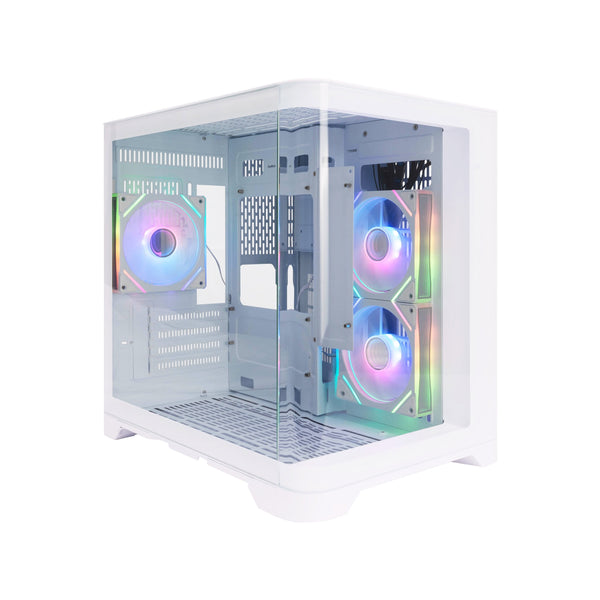 Boîtier PC 1stPlayer UV5 Blanc - vue principale