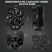 Ventirad Thermalright Assassin Spirit 120 v2 plus