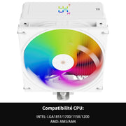 Ventirad Thermalright Assassin X 120 R Digital RGB - Blanc