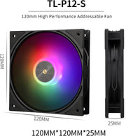 Ventirad Thermalright Assassin X 120 R Digital RGB - Noir 