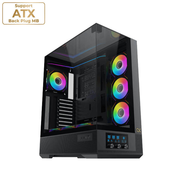 Boîtier PC Xigmatek Vision Pro Noir - vue principale