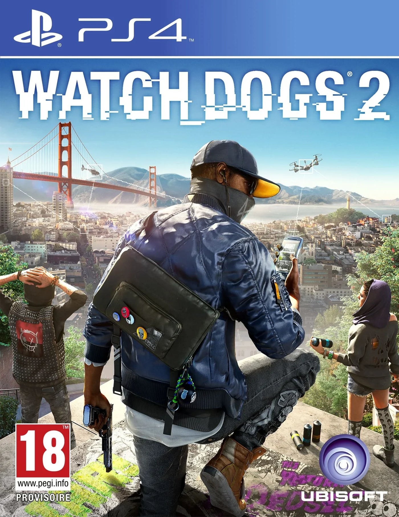 Jaquette Watch Dogs 2 PS4