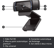 Webcam Logitech HD Pro C920