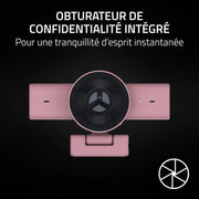 Webcam Streaming Razer Kiyo V2 X Rose