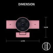 Webcam Streaming Razer Kiyo V2 X Rose