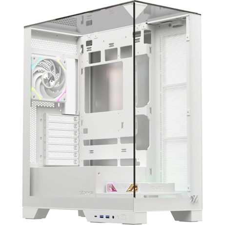 Boîtier PC XYZ Trifecta Hydrotemp RGB Blanc - vue principale
