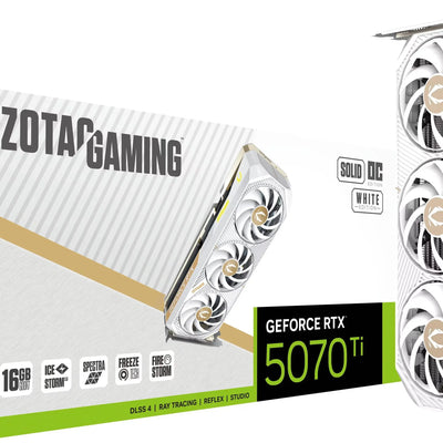 Zotac GeForce RTX 5070 Ti Solid Core OC White