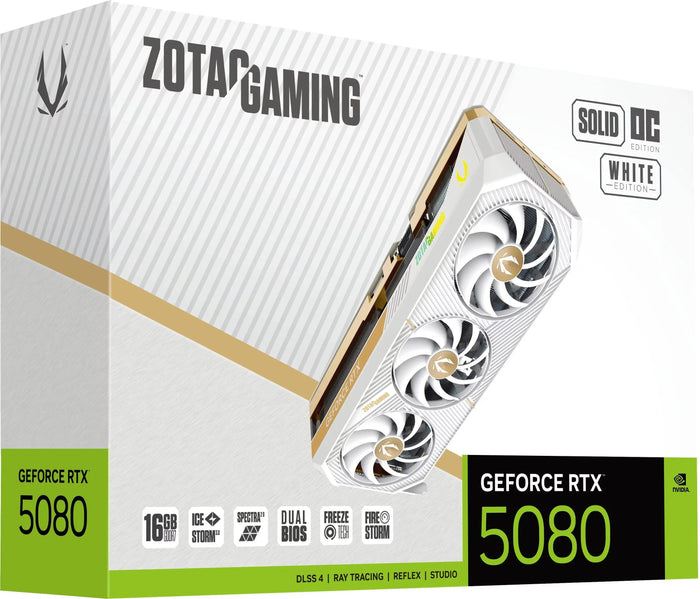 Zotac GeForce RTX 5080 Solid OC White Edition - photo 2