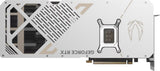 Carte graphique ZOTAC Gaming GeForce RTX 5080 SOLID OC White Edition, vue arrière