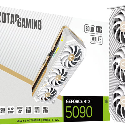 ZOTAC Gaming GeForce RTX 5090 SOLID OC - Blanc