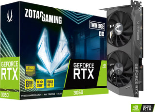 ZOTAC Gaming GeForce RTX 3050 8 Go Twin Edge - packaging